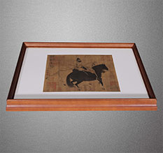 农安书画装裱配框服务案例