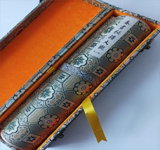 农安书画装裱案例